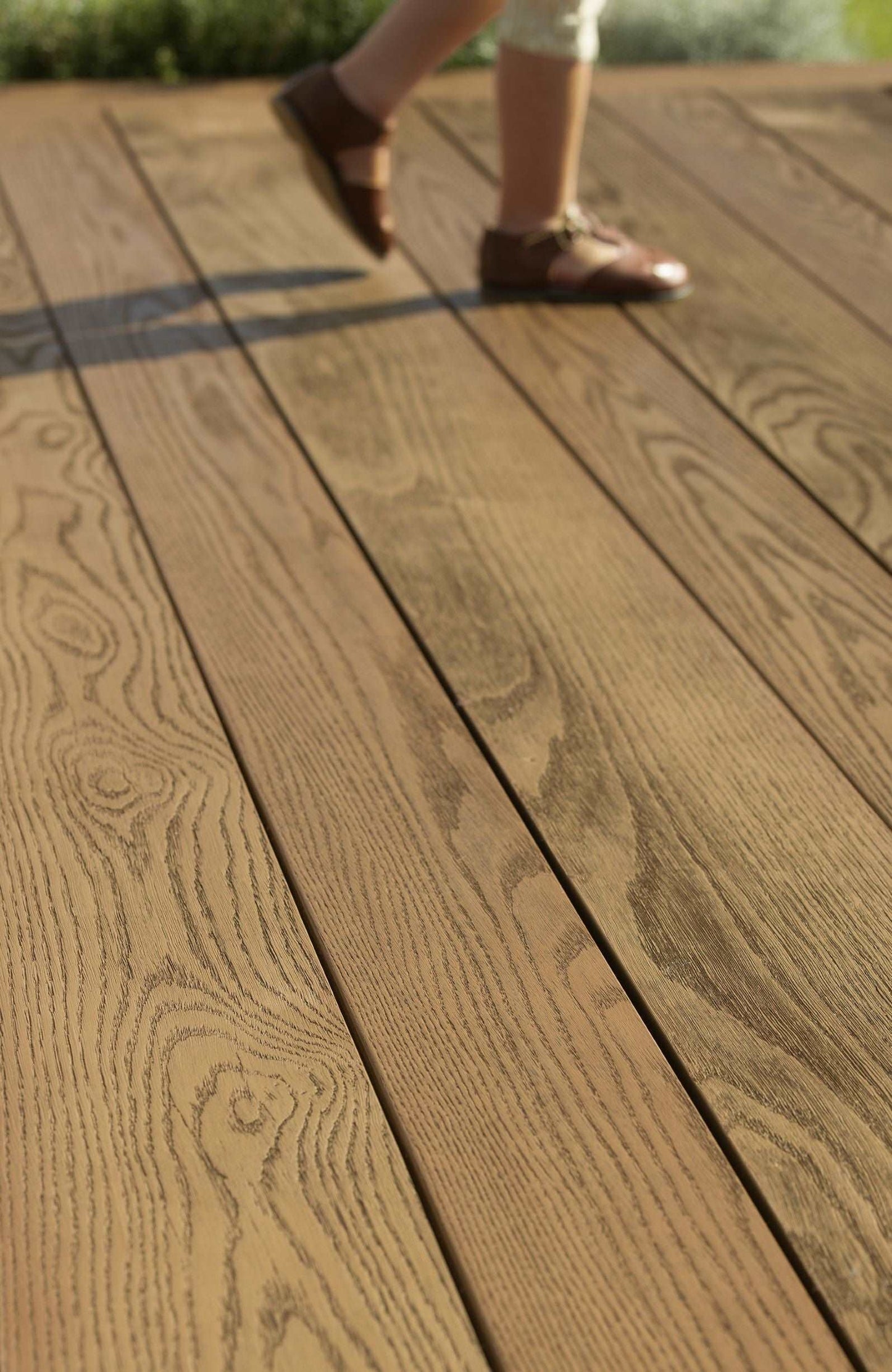 Millboard Enhanced Grain Coppered Oak Decking 3600mm x 176mm x 32mm - Composite Decking Company