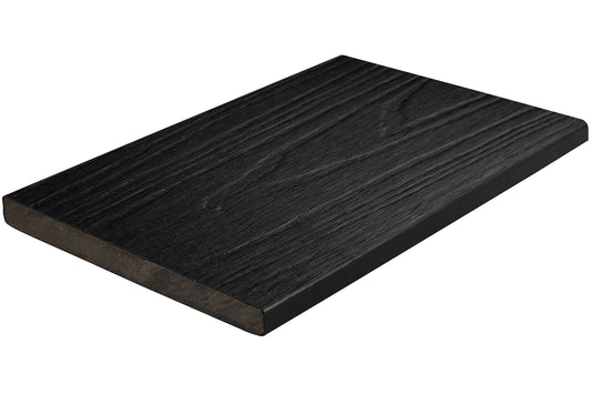 Ultrashield Naturale Composite Fascia Deck Board / Decking Trim - 3600mm x 180mm x 15mm Ebony - Composite Decking Company