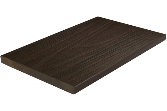 Ultrashield Naturale Composite Fascia Deck Board / Decking Trim - 3600mm x 180mm x 15mm Walnut - Composite Decking Company