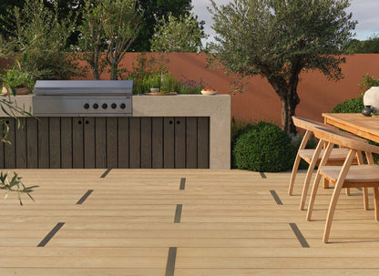 Millboard Enhanced Grain Ashwood Decking 3600mm x 176mm x 32mm *NEW* - Composite Decking Company