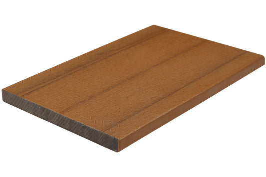 Ultrashield Pro Solid Capped Composite Bullnose Board - Western Yew 4800mm x 138mm x 23mm - Composite Decking Company
