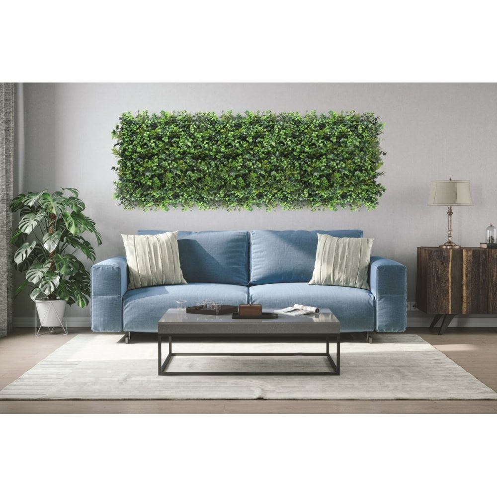 Artificial Rustic Spring Green Wall Panels - Composite Decking Company
