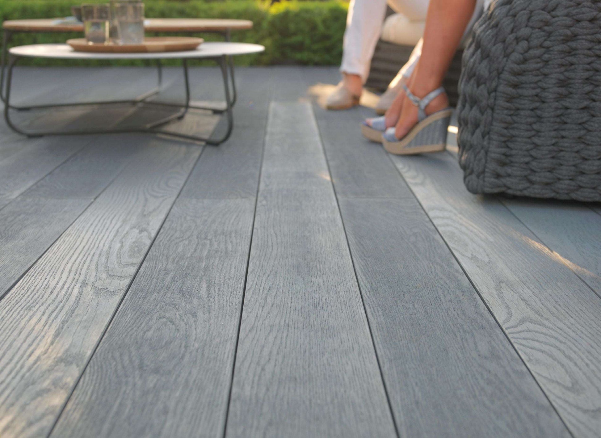 Millboard Enhanced Grain Brushed Basalt Decking 3600mm x 176mm x 32mm - Composite Decking Company